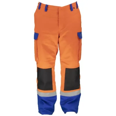 Asatex Multinorm Bundhose DA7525HO08P Gr. 106 S orange/blau
