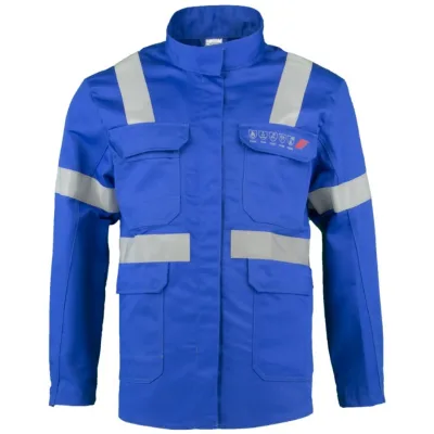 Asatex Multinorm-Jacke DA7525JA01P Langform Gr. 90 S blau