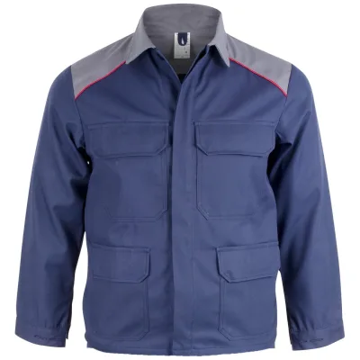 Asatex Multinorm-Jacke MUSAJA02 Gr. 70 blau/grau