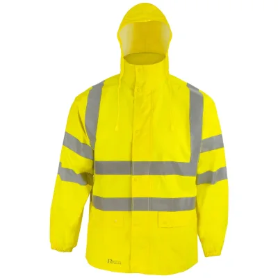 Asatex Prevent Regenjacke Gr. 4XL gelb