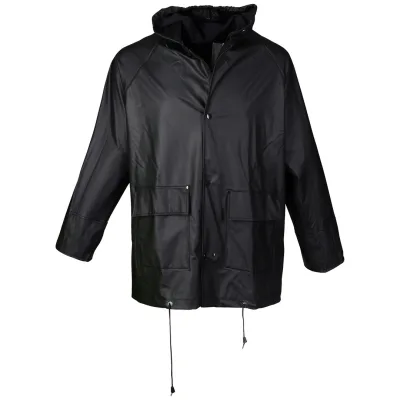 Asatex Regenjacke PJC-10 PU-Stretch Gr. 3XL schwarz