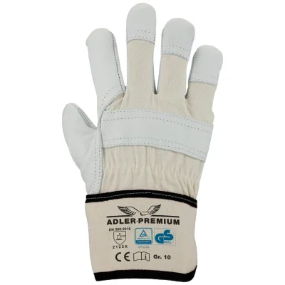 Asatex Rindnarbenlederhandschuh ADLER-PREMIUM Gr. 11 natur