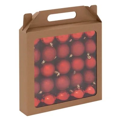 Atmosphera Createur d´interieur Christbaumkugeln Rot 6x7.2x6 cm