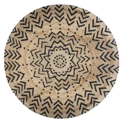 Atmosphera Createur d´interieur Juteteppich Beige 120x120 cm
