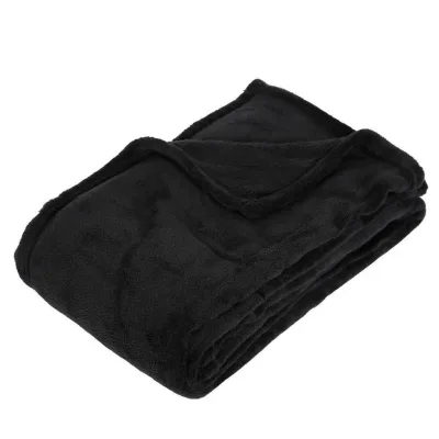 Atmosphera Createur d´interieur Plaid Schwarz 125x150 cm