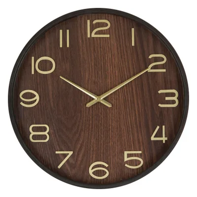 Atmosphera Createur d´interieur Wanduhr Braun 38x5x38 cm