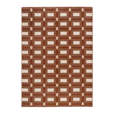 Atticgo Kurzflorteppich Kupfer, Beige 80x150 cm