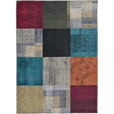 Atticgo Webteppich Mehrfarbig 80x150 cm