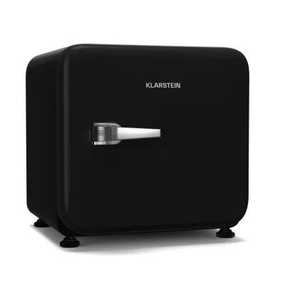 Audrey Evo Kühlschrank   112L   Retro-Design   leise   kompakt   3 Farben Schwarz 43 Liter