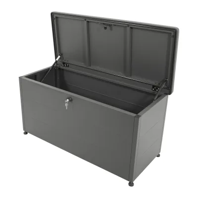 Auflagenbox BREMEN, Stahl anthrazit