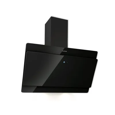 Aurica 90 Dunstabzugshaube, 90 cm, Wandanbau, 165 W, schwarz