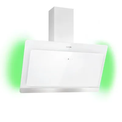 Aurora Eco 90 Dunstabzugshaube 584 m³/h 90cm kopffrei Ambientelicht Weiß
