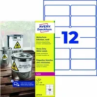 Avery Zweckform Folienetikett 99,1 x 42,3 mm (B x H)