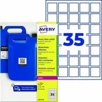 Avery Zweckform Folienetikett wetterfest 35 x 35 mm (B x H)