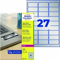 Avery Zweckform Typenschildetikett 2.700 Etik./Pack.