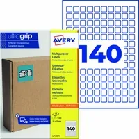 Avery Zweckform Universaletikett ultragrip 15 x 15 mm (B x H)