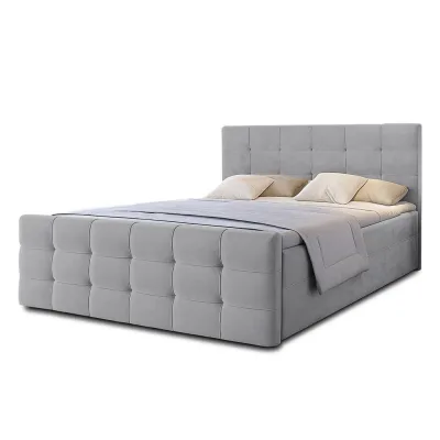 AX Living Boxbett Grau 180x200 cm