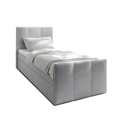 AX Living Boxbett Grau 90x200 cm