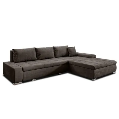 AX Living Ecksofa Braun 297x210 cm