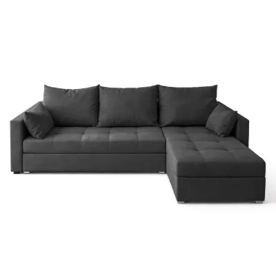 AX Living Ecksofa Grau 220x140 cm