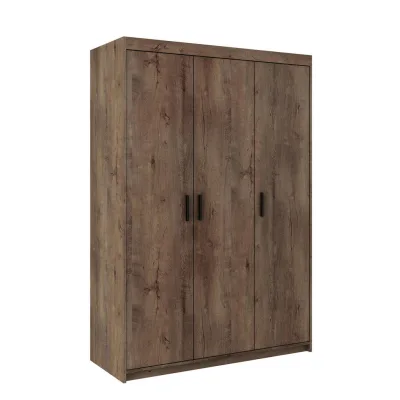 AX Living Kleiderschrank Braun 133x190.5x53 cm