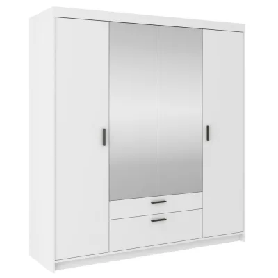 AX Living Kleiderschrank Weiß 176.4x190.6x53 cm