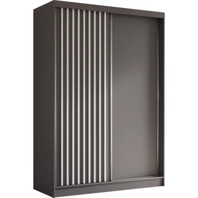 AX Living Schwebetürenschrank Grau, Weiß 150x216.1x61 cm