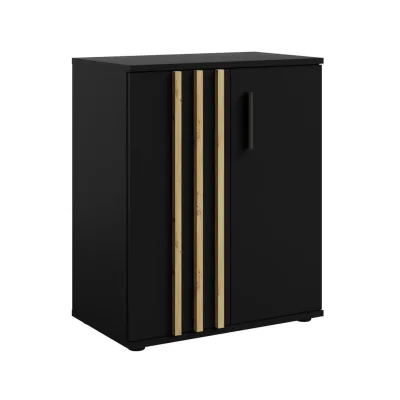 AX Living Sideboard Schwarz 60x73x35 cm