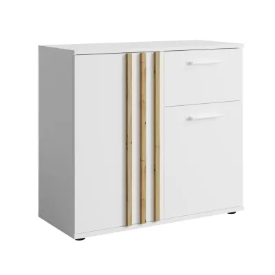 AX Living Sideboard Weiß 80x73x35 cm