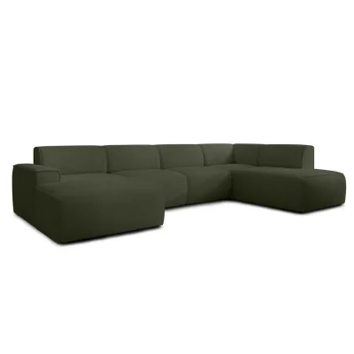 AX Living Wohnlandschaft Grün 378x78x220 cm