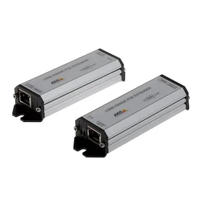 AXIS 01857-00 PoE-Extender mit großer Reichweite 1000m IEEE 802.3af IEEE 802.3at NEMA TS2 Kompatibel Verlängert Ethernet- und PoE-Verbindungen auf bis zu 1000m Robustes Design für raue Umgebungen
