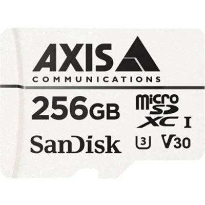 AXIS 02021-001 microSDXC Speicherkarte 256GB Wasserdicht Temperaturbeständig Röntgensicher Stoßfest Optimiert für Videoüberwachung mit Axis Zipstream-Technologie