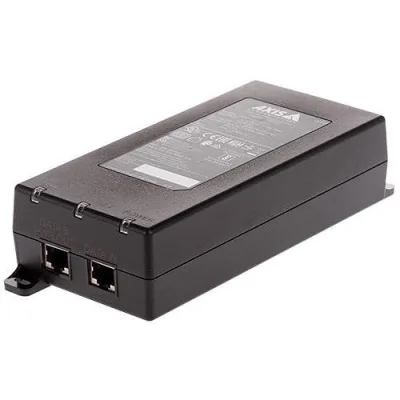 AXIS 02209-001 Midspan AC-DC Plug-and-Play 90W24V AC 20-26,4V DC Kompatibel mit AXIS PoE-Geräten Ideal für PTZ-Nachrüstung