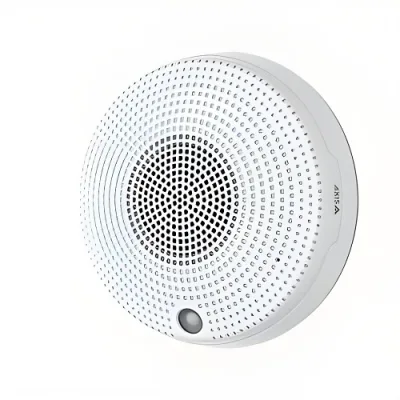 AXIS C1410 Mk II Netzwerk-Mini-Lautsprecher mit großer Reichweite und PoE einfache Installation und PIR-Sensor für flexible Audioabdeckung