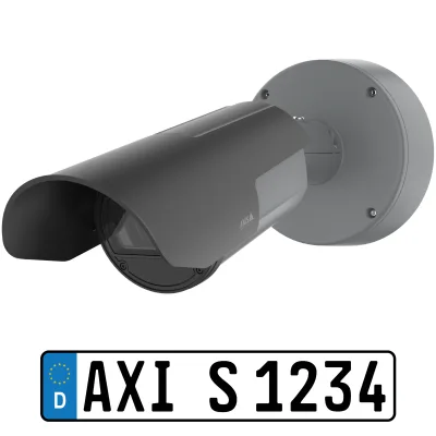 Axis Communications Kennzeichenkamera ANPR 03108-001 Überwachungskamera mit 2 Megapixel Auflösung