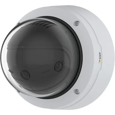 Axis Communications Panorama Kamera 02060-001 3,2mm Überwachungskamera mit 13 Megapixel Auflösung