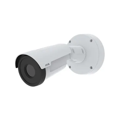 Axis Communications Wärmebildkamera 02947-001 mit hoher Megapixel Auflösung, Thermalkamera mit Branderkennung
