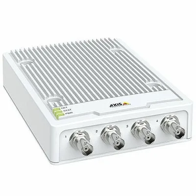 AXIS M7104 4-Kanal-Video-Encoder mit Zipstream und voller Bildrate in allen Auflösungen für effiziente IP-Überwachung