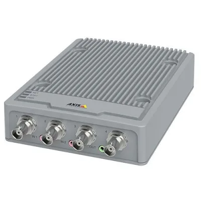 AXIS P7304 4-Kanal-Video-Encoder mit analoger HD-Unterstützung und Zipstream-Technologie für 4K-Kameras und erweiterte Analysekapazität