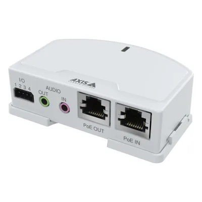 Axis T6101 MKII Netzwerk I/O Audio Modul 2-Wege-Audio Mikrofoneingang konfigurierbare Bitrate PoE
