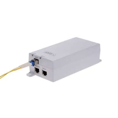 AXIS T8154 60W SFP Midspan mit Glasfasersteckplatz und PoE bis 60W für einfache Installation und hohe Kompatibilität