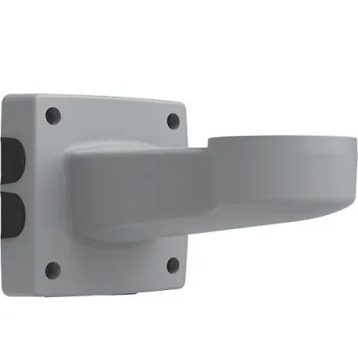 AXIS T94J01A Wandhalterung Stoßfestes Aluminium Sechs Kabeleinführungen Flexible Kabelführung Kompatibel mit Axis ACI 3/4" Kabelkanaladaptern