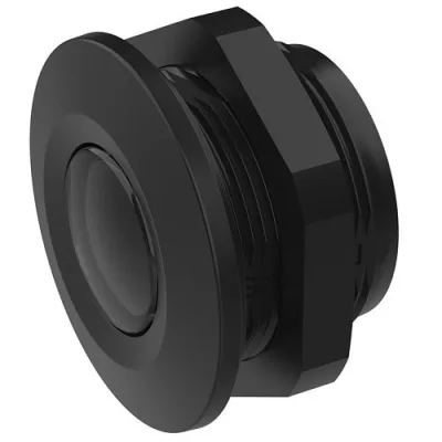 AXIS TF1202-RE Unterputzhalterung für F2105-RE Schwarz Plastik Design für Außenbereich mit integriertem Objektivschutz im Viererpack