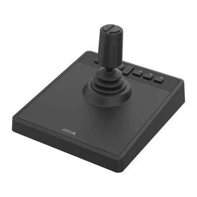 AXIS TU9002 Joystick für reaktionsschnelle und exakte Steuerung mit Zwei-in-Eins-Funktionalität und hoher Haltbarkeit für professionelle PTZ-Kameraüberwachung