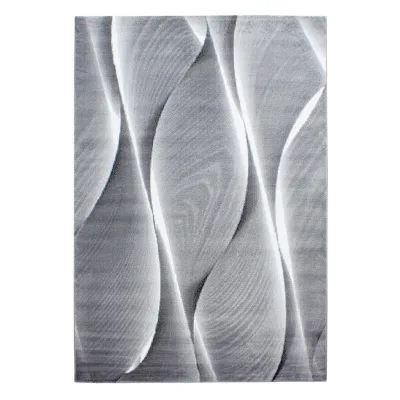 Ayyildiz Flachwebeteppich Parma Schwarz 140x200 cm
