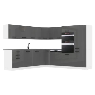 B Belini Group Küche Silber 480x204x60 cm