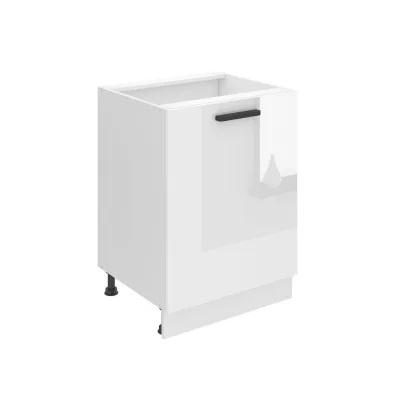 B Belini Group Küchenunterschrank Weiß Hochglanz 60x82x51.6 cm
