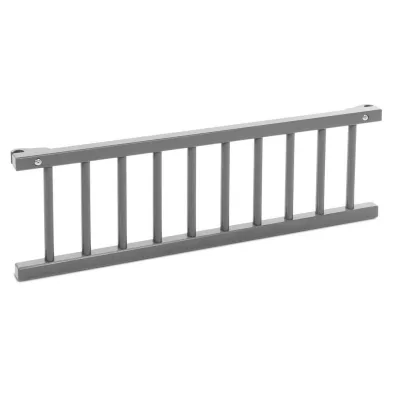 Babybay Verschlussgitter Babybay Maxi und Boxspring Grau, Schiefer 94x27.5x6 cm