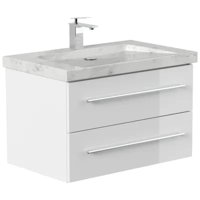 Mid.you Waschtischkombi Graphit 75 cm