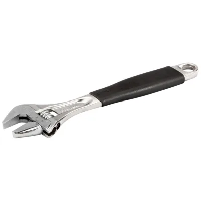 Bahco ERGO 31-mm-Rollgabelschlüssel mit Zentralmutter und Gummigriff, verchromt, 257 mm